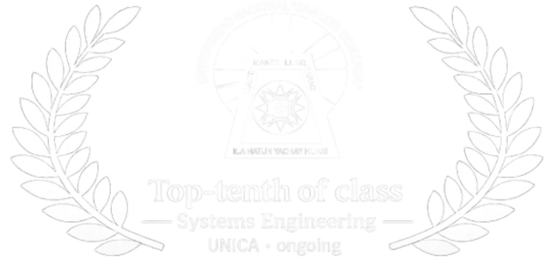 Top-tenth of class, Systems Engineering